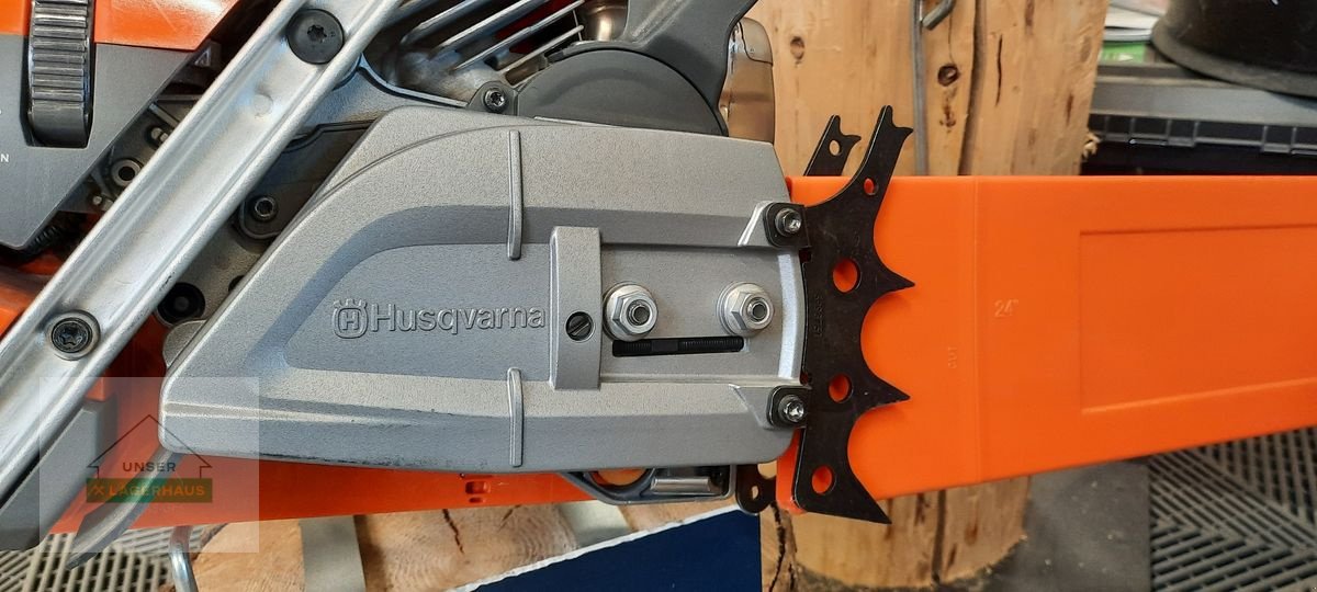 Motorsäge Türe ait Husqvarna 592XP mit 70cm Schwert, Neumaschine içinde Engerwitzdorf (resim 2)