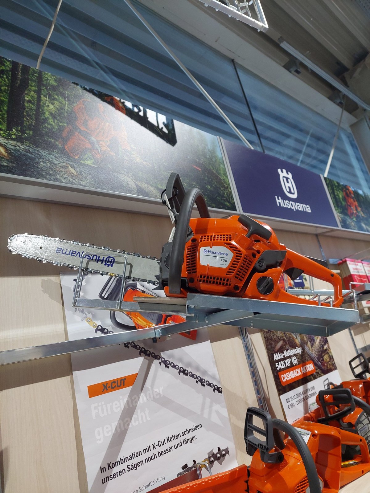 Motorsäge от тип Motorsäge Husquarna 135 (12393) ., Gebrauchtmaschine в Strem (Снимка 1)