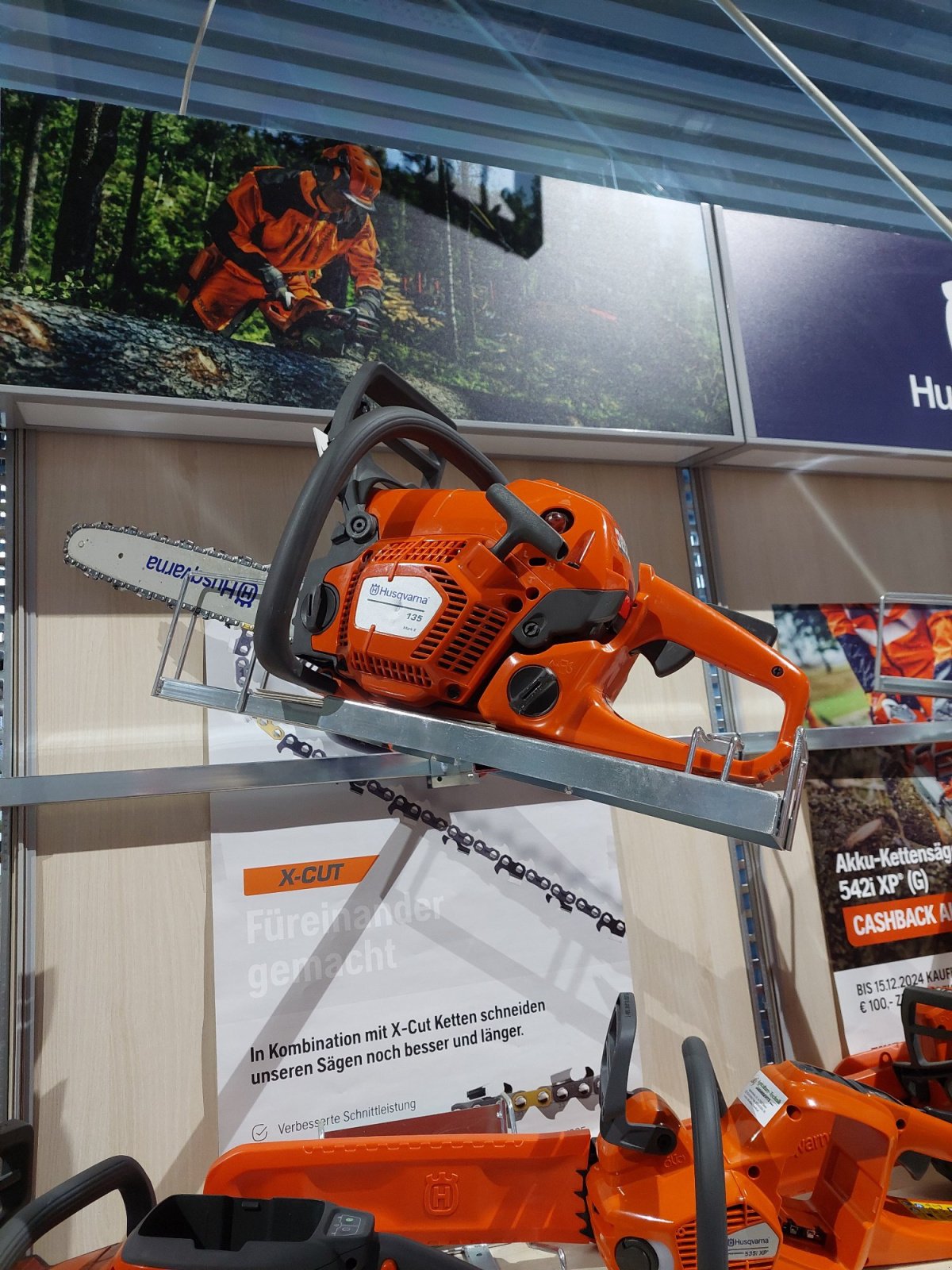 Motorsäge от тип Motorsäge Husquarna 135 (12393) ., Gebrauchtmaschine в Strem (Снимка 2)