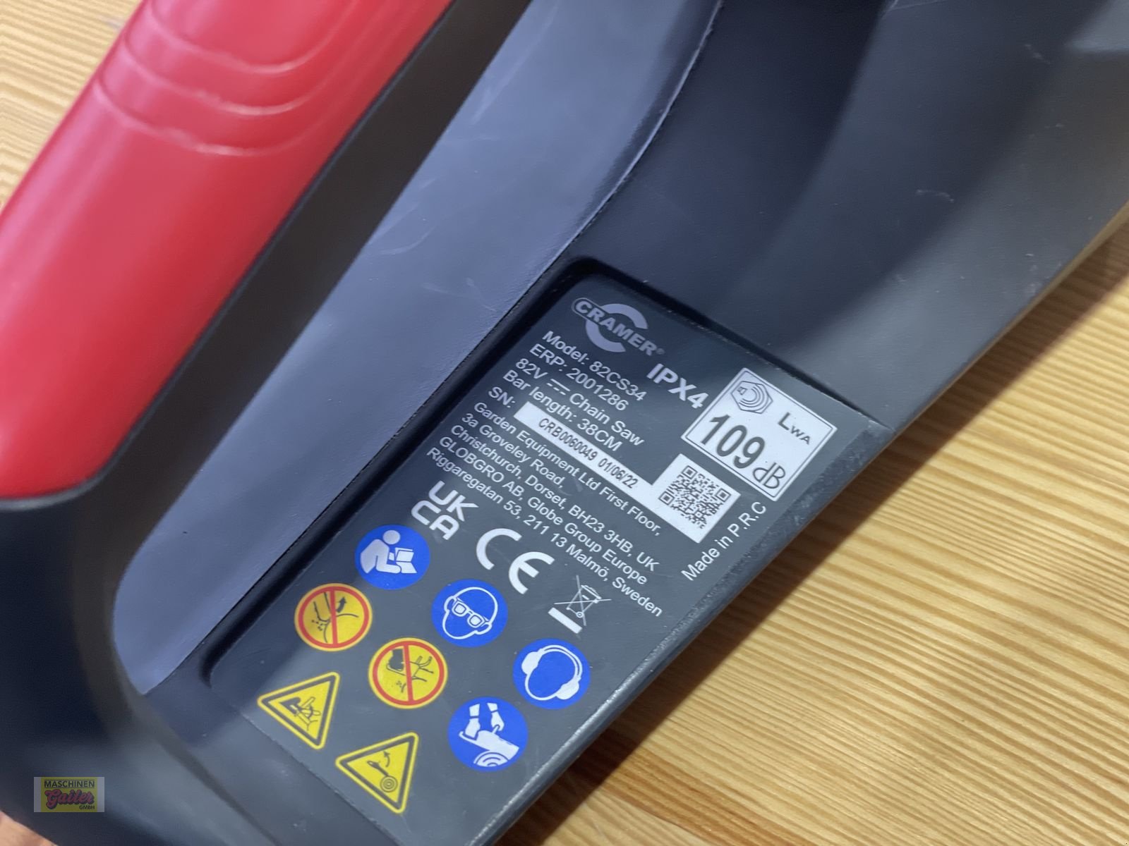 Motorsäge του τύπου Sonstige Cramer Akku-Säge 82CS34, Neumaschine σε Kötschach (Φωτογραφία 4)