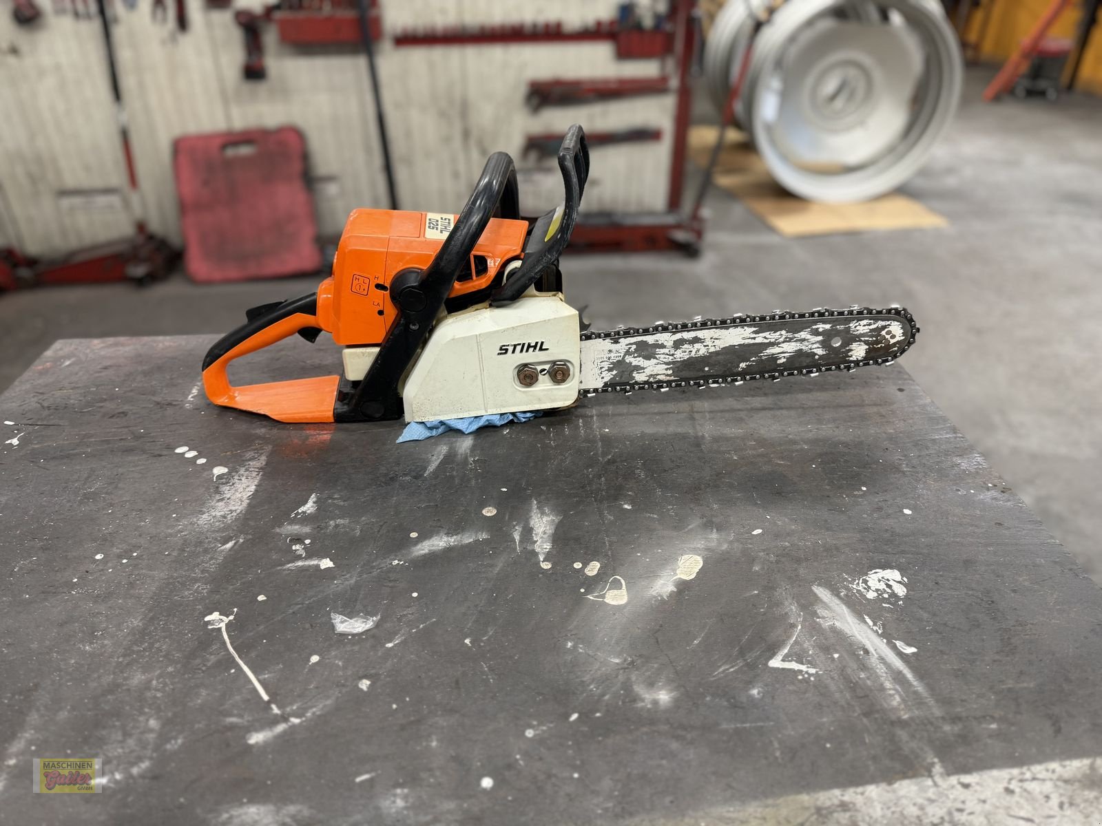 Motorsäge du type Stihl 025 mit 45cm Schwertlänge, Gebrauchtmaschine en Kötschach (Photo 5)