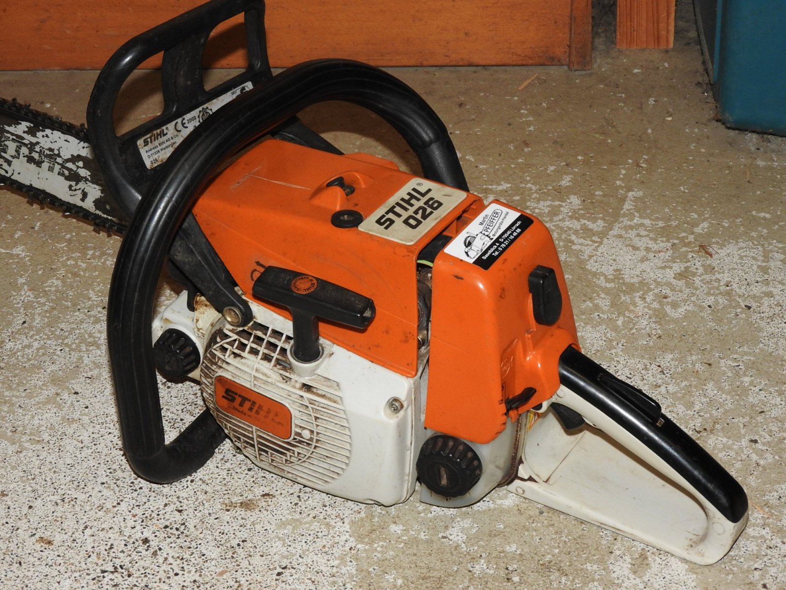 Motorsäge типа Stihl 026, Gebrauchtmaschine в Lörrach (Фотография 2)