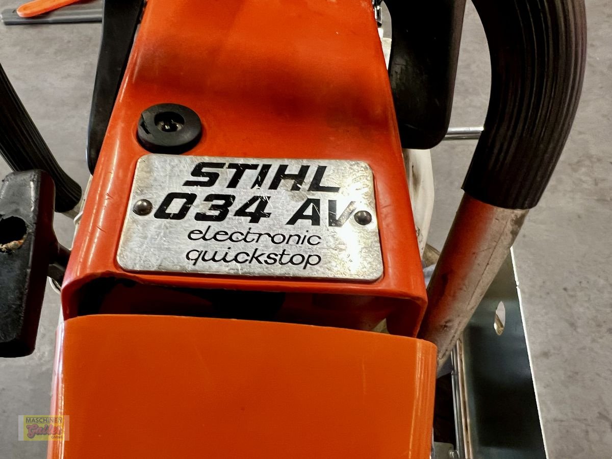 Motorsäge des Typs Stihl 034 AV mit 35cm Schwertlänge, Gebrauchtmaschine in Kötschach (Bild 2)