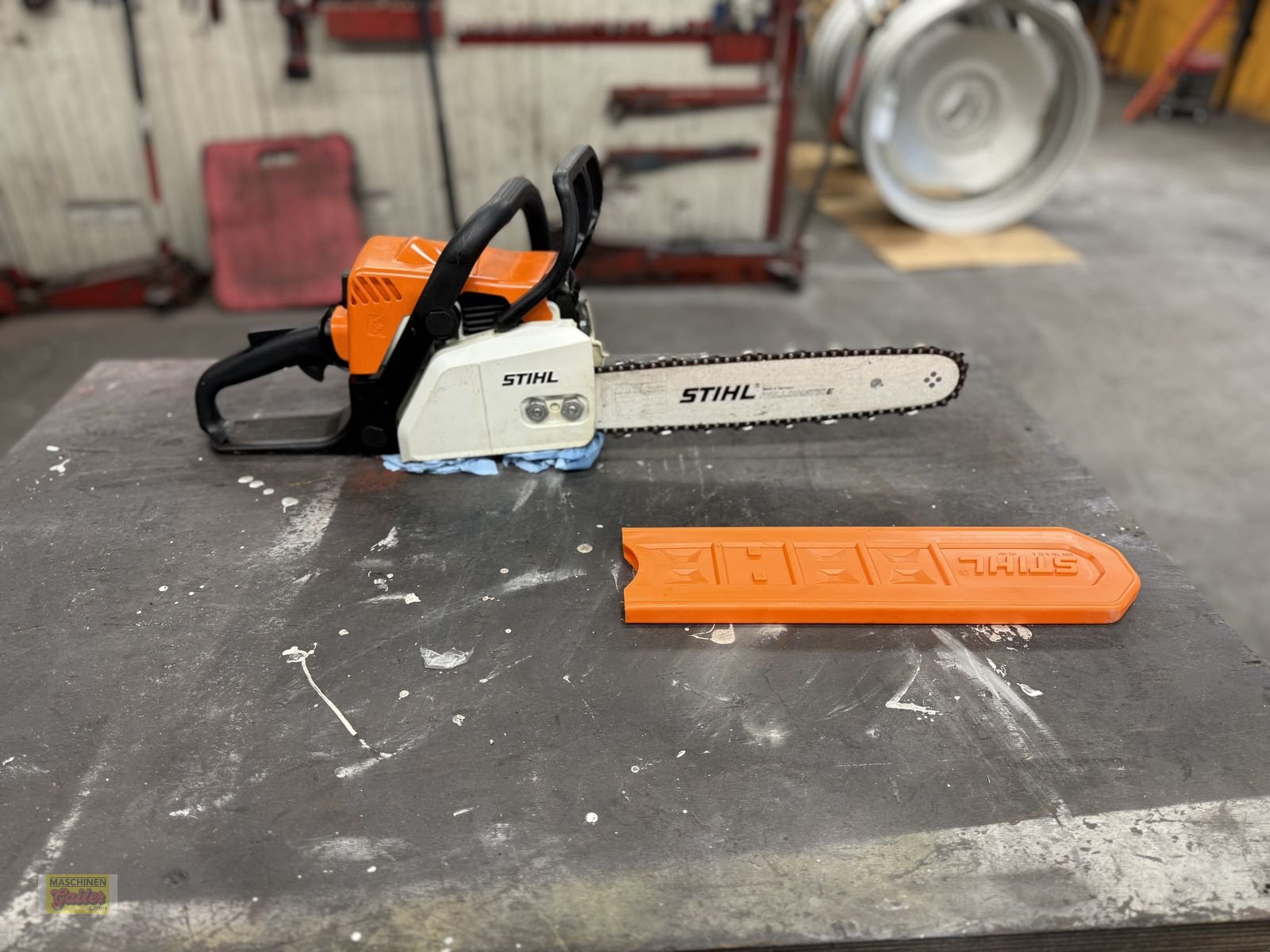 Motorsäge типа Stihl MS 170 mit 35cm Schwertlänge, Gebrauchtmaschine в Kötschach (Фотография 11)