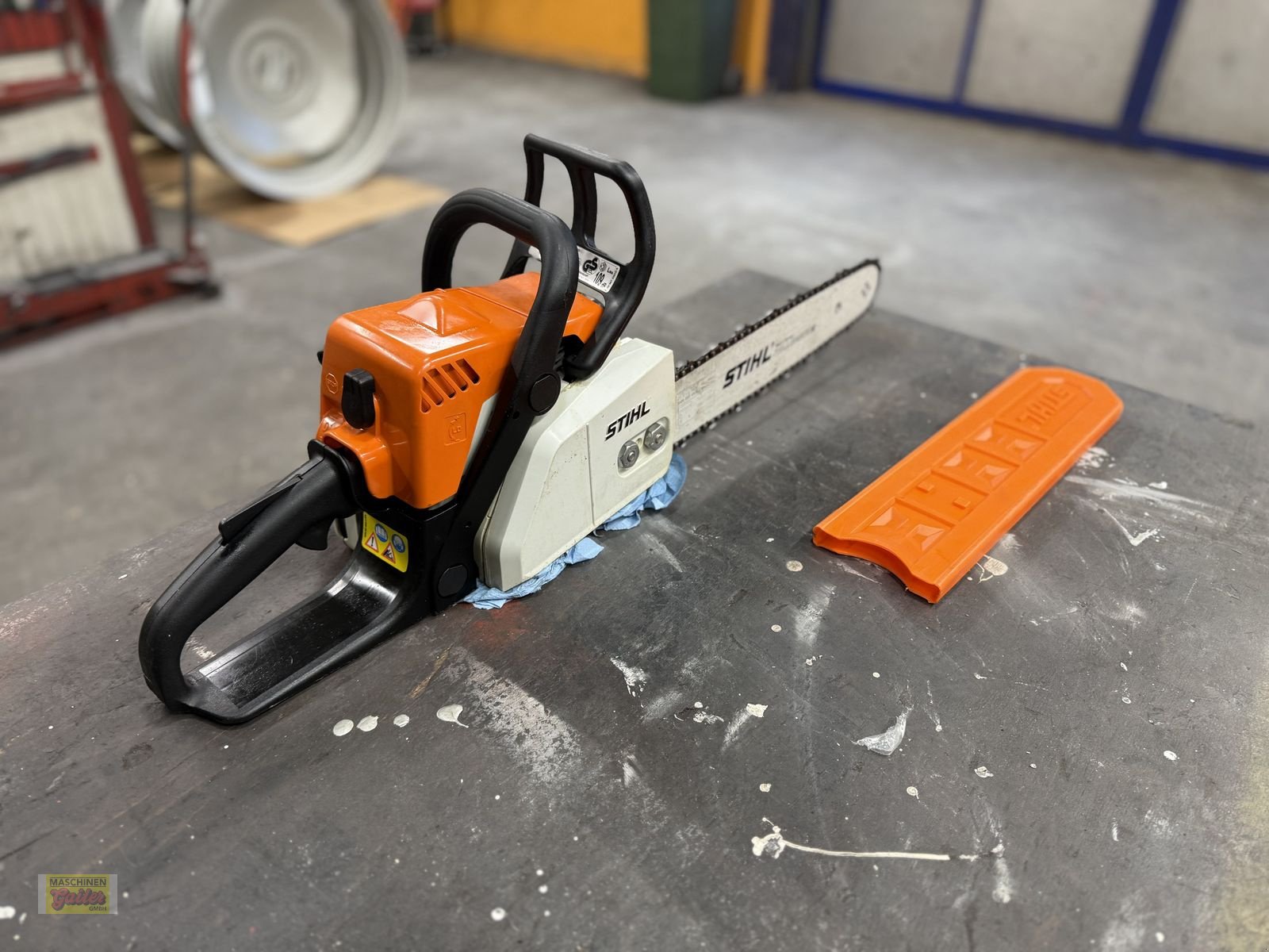 Motorsäge типа Stihl MS 170 mit 35cm Schwertlänge, Gebrauchtmaschine в Kötschach (Фотография 4)