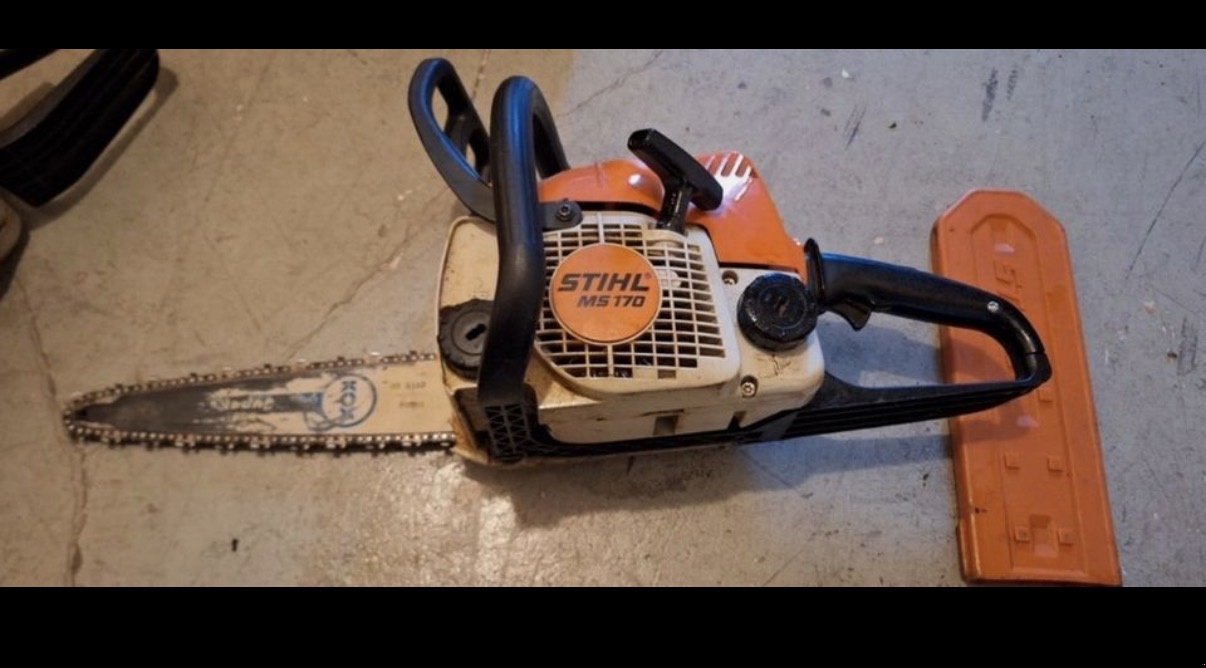 Motorsäge of the type Stihl MS 170, Gebrauchtmaschine in Limburg (Picture 3)