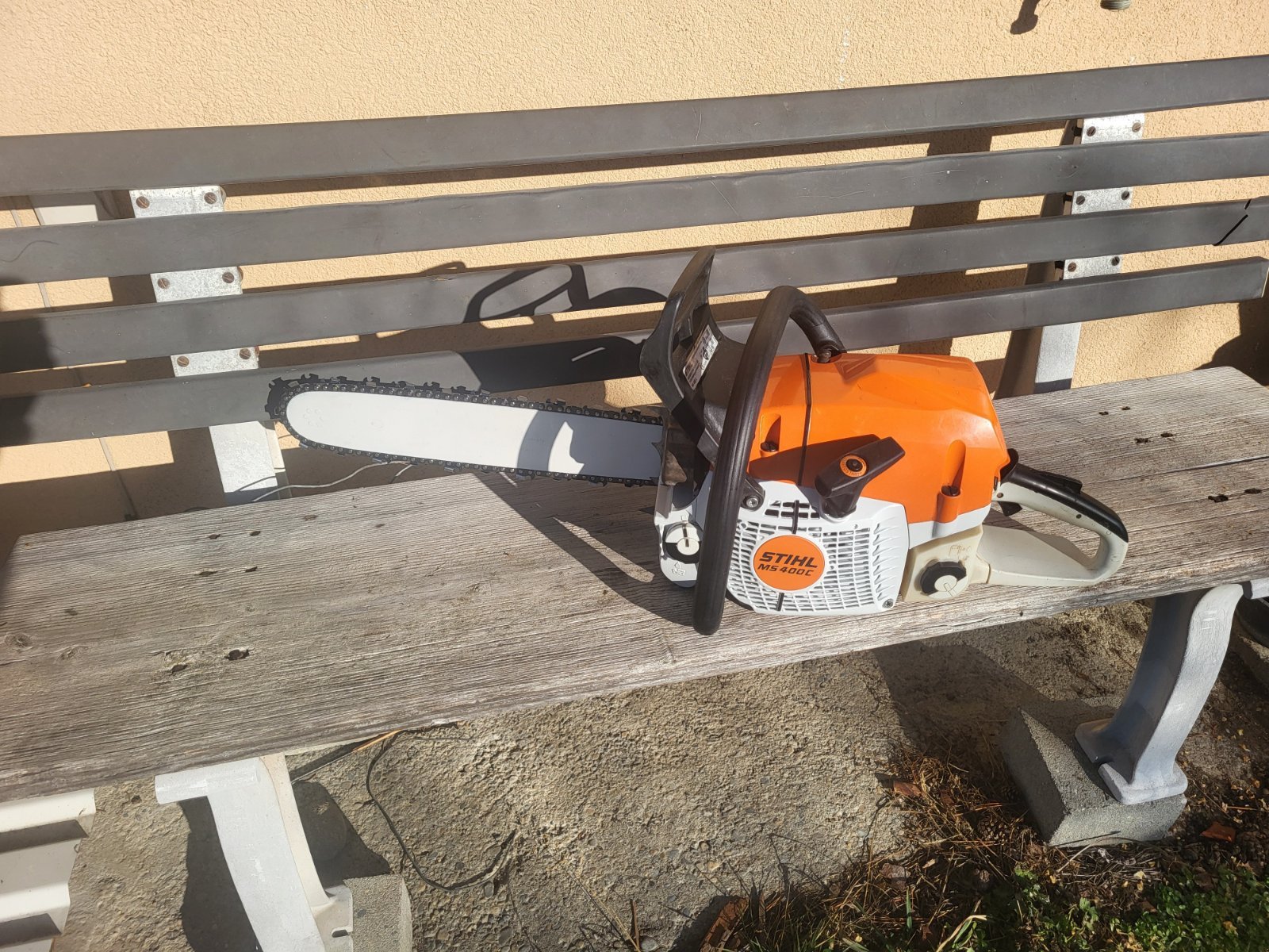 Motorsäge des Typs Stihl MS 400 C-M, Gebrauchtmaschine in Leutkirch (Bild 3)