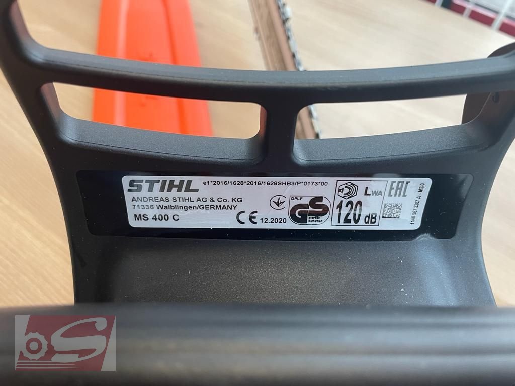 Motorsäge des Typs Stihl MS 400 C, Neumaschine in Offenhausen (Bild 4)