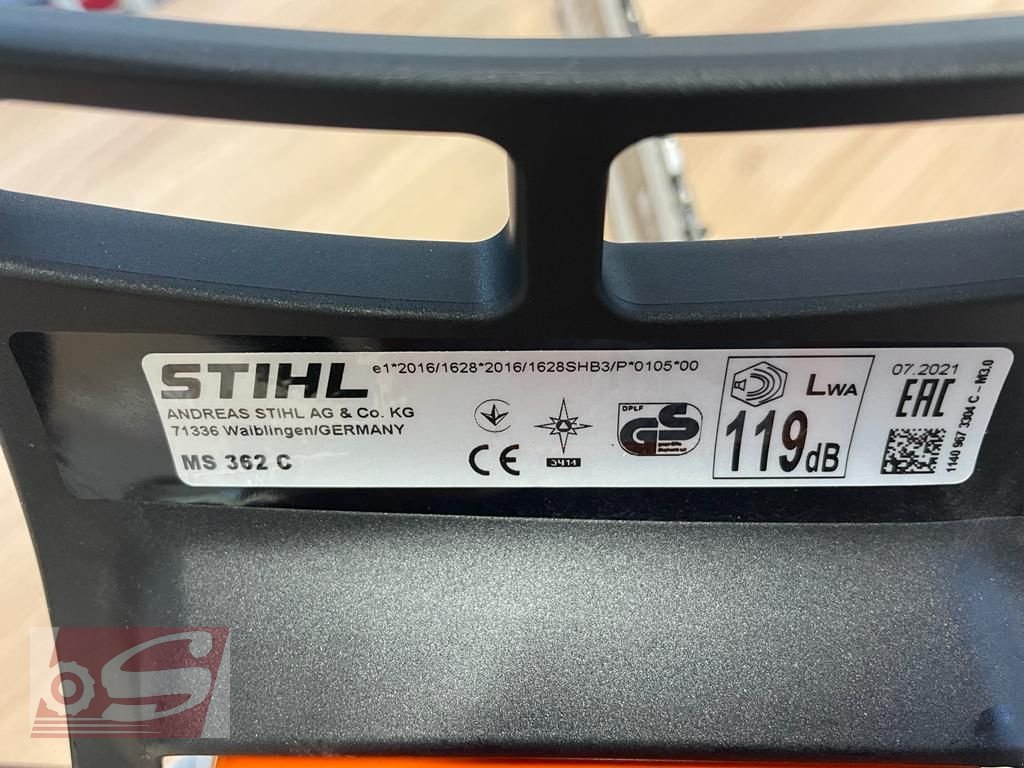 Motorsäge typu Stihl Stihl 362 C-M -Lagernd, Neumaschine w Offenhausen (Zdjęcie 6)