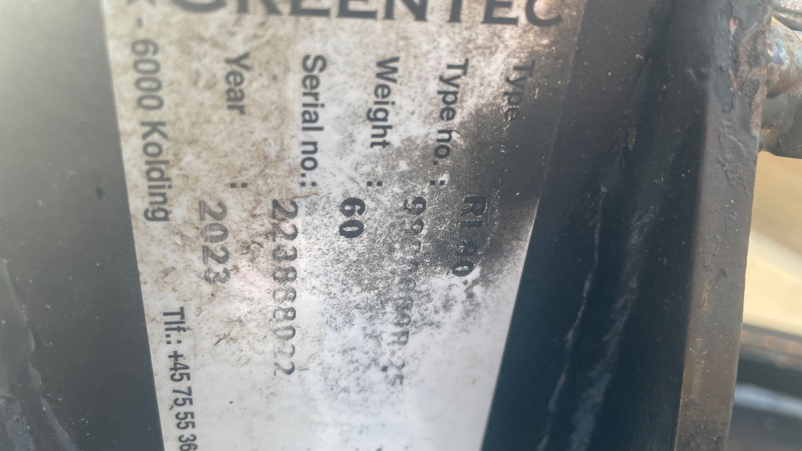 Motorsense typu Greentec Ri80 underhegnsklipper, Gebrauchtmaschine v Holstebro (Obrázek 3)