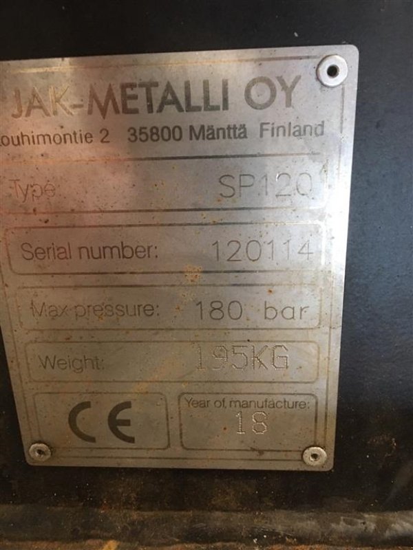 Motorsense typu Moisio Forest Oy JAK SP120, Gebrauchtmaschine v Havndal (Obrázek 5)