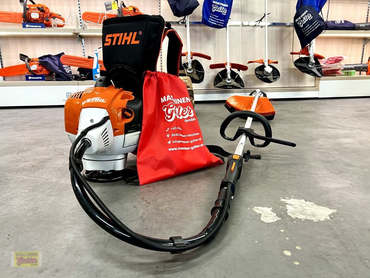 Motorsense des Typs Stihl FR 460 TC Rückentragbarer Freischneider 50cm³, Neumaschine in Kötschach (Bild 1)