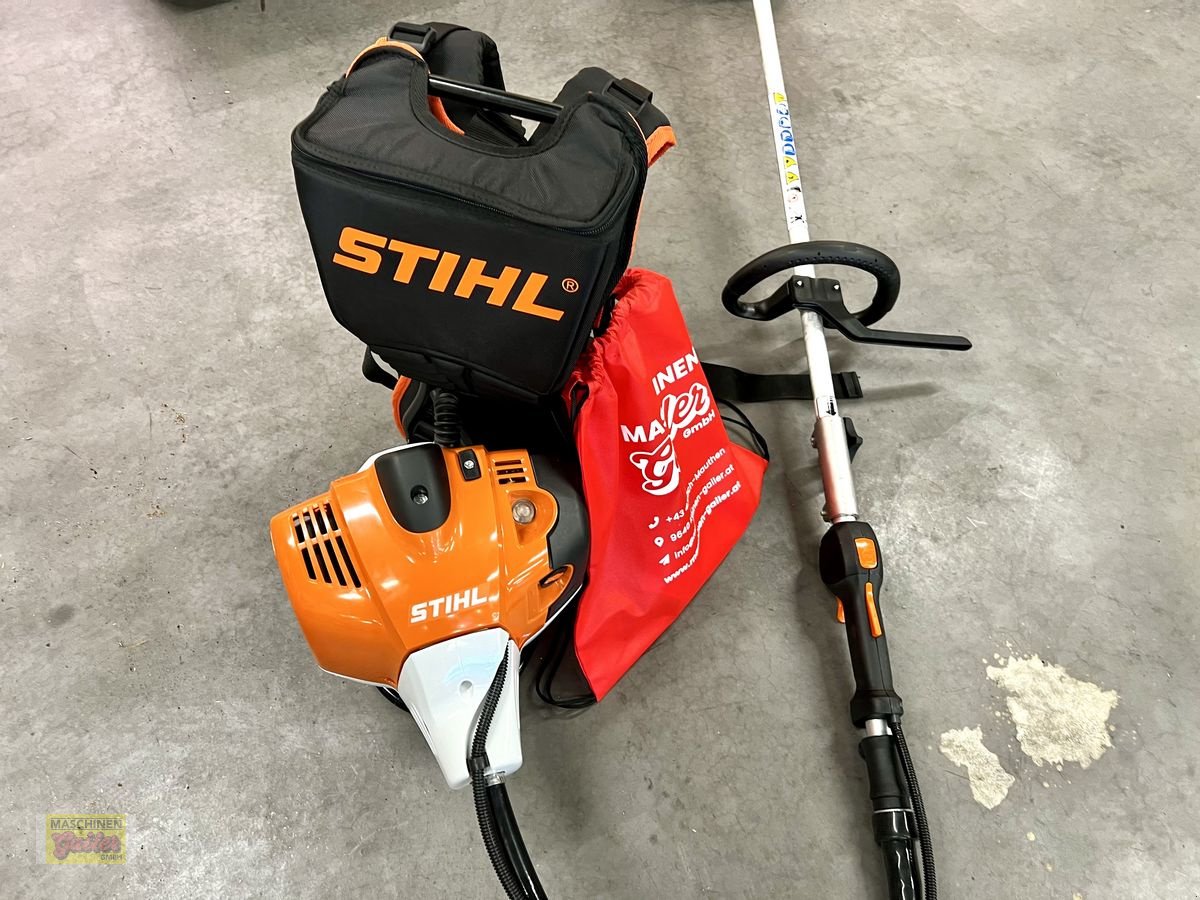 Motorsense des Typs Stihl FR 460 TC Rückentragbarer Freischneider 50cm³, Neumaschine in Kötschach (Bild 3)