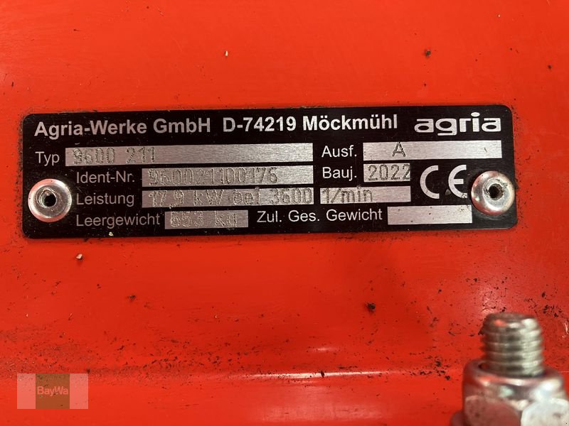 Mulcher des Typs Agria 9600 - 112, Neumaschine in Neumark (Bild 8)