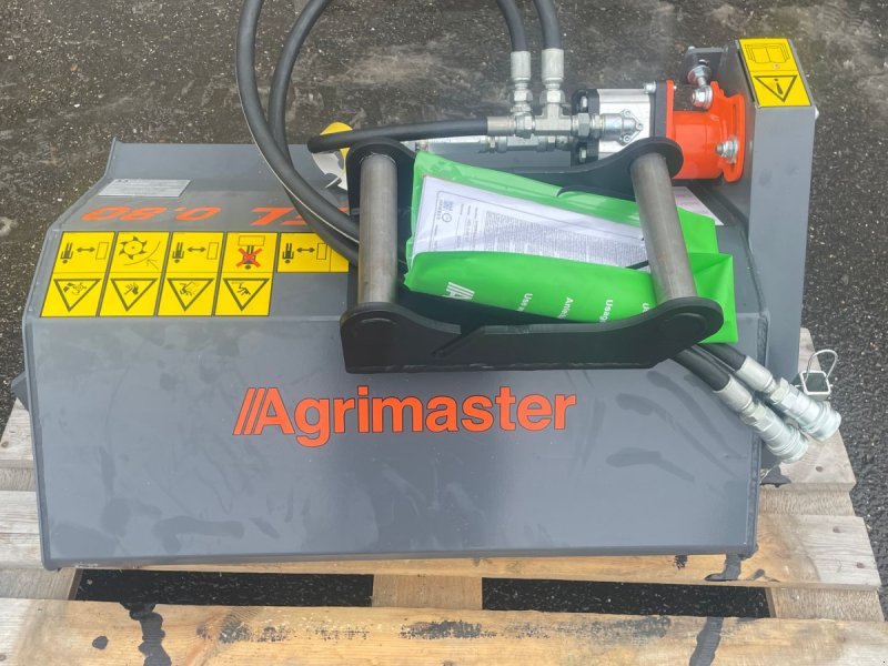 Mulcher typu Agrimaster HEL 80 slagleklipper  Hydraulisk - Inkl. beslag til minigraver, Gebrauchtmaschine v Holstebro
