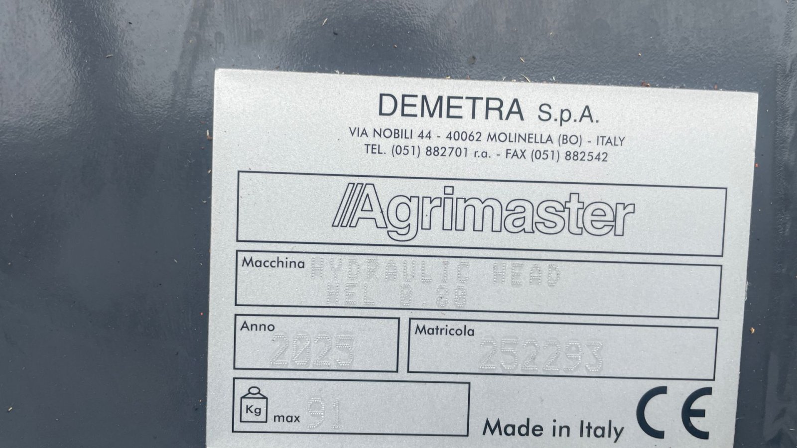 Mulcher typu Agrimaster HEL 80 slagleklipper  Hydraulisk - Inkl. beslag til minigraver, Gebrauchtmaschine v Holstebro (Obrázek 4)