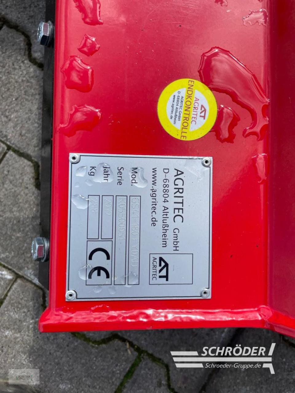 Mulcher del tipo Agritec AGRITEC GS 41-180, Gebrauchtmaschine en Wildeshausen (Imagen 11)