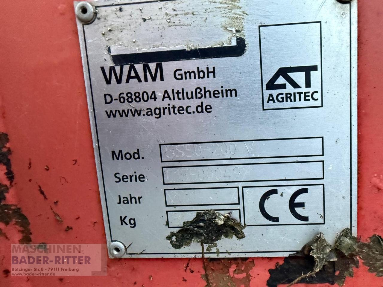 Mulcher типа Agritec GS50-200V, Gebrauchtmaschine в Freiburg (Фотография 3)