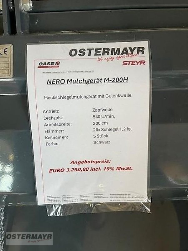 Mulcher типа Agro M M200-H, Neumaschine в Rohr i .NB (Фотография 2)