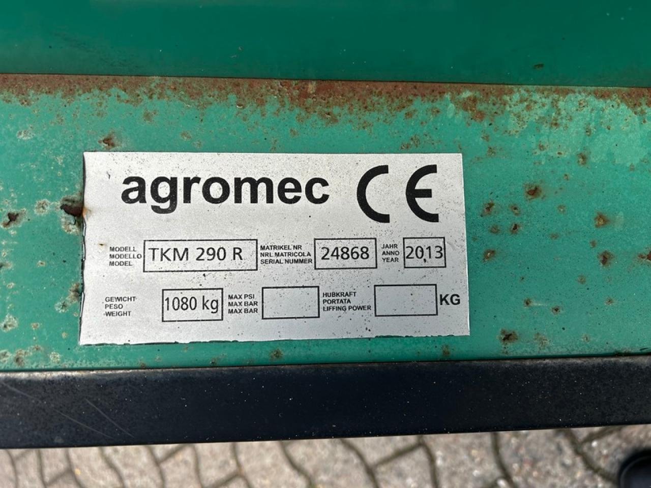 Mulcher of the type Agromec TKM 290R MULCHER, Gebrauchtmaschine in Drebber (Picture 5)