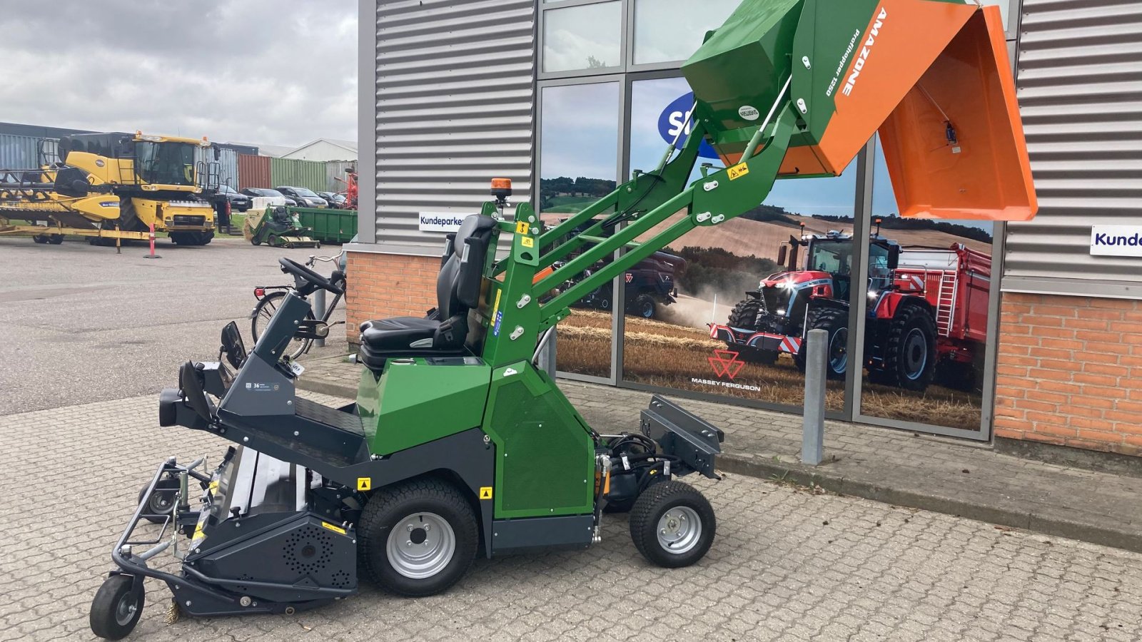 Mulcher от тип Amazone Profihopper 4WDi 1250 Smartline, Gebrauchtmaschine в Roskilde (Снимка 3)