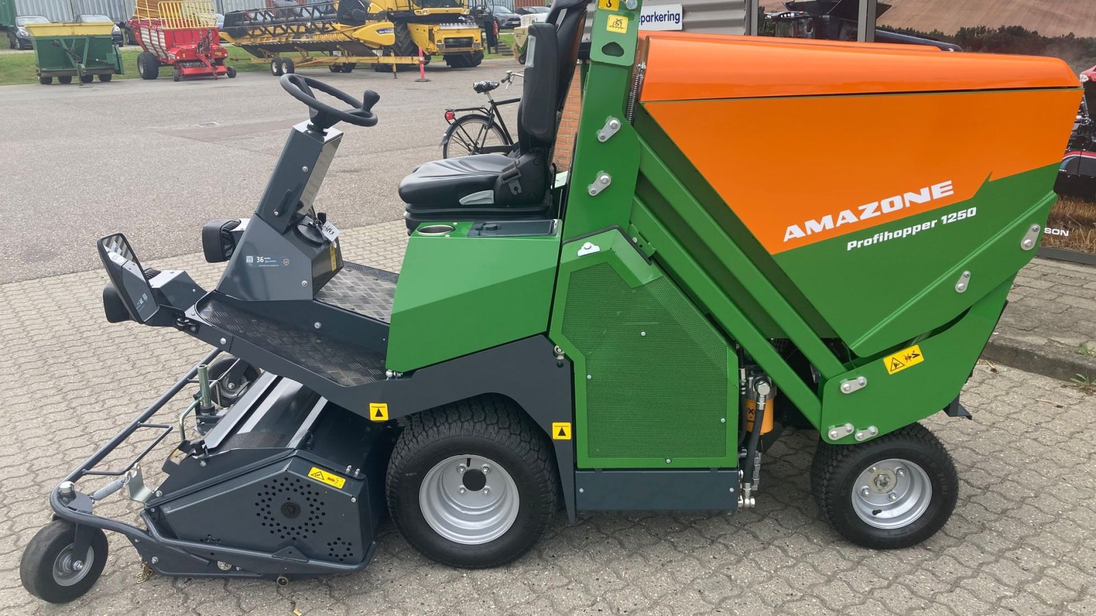 Mulcher от тип Amazone Profihopper 4WDi 1250 Smartline, Gebrauchtmaschine в Roskilde (Снимка 2)