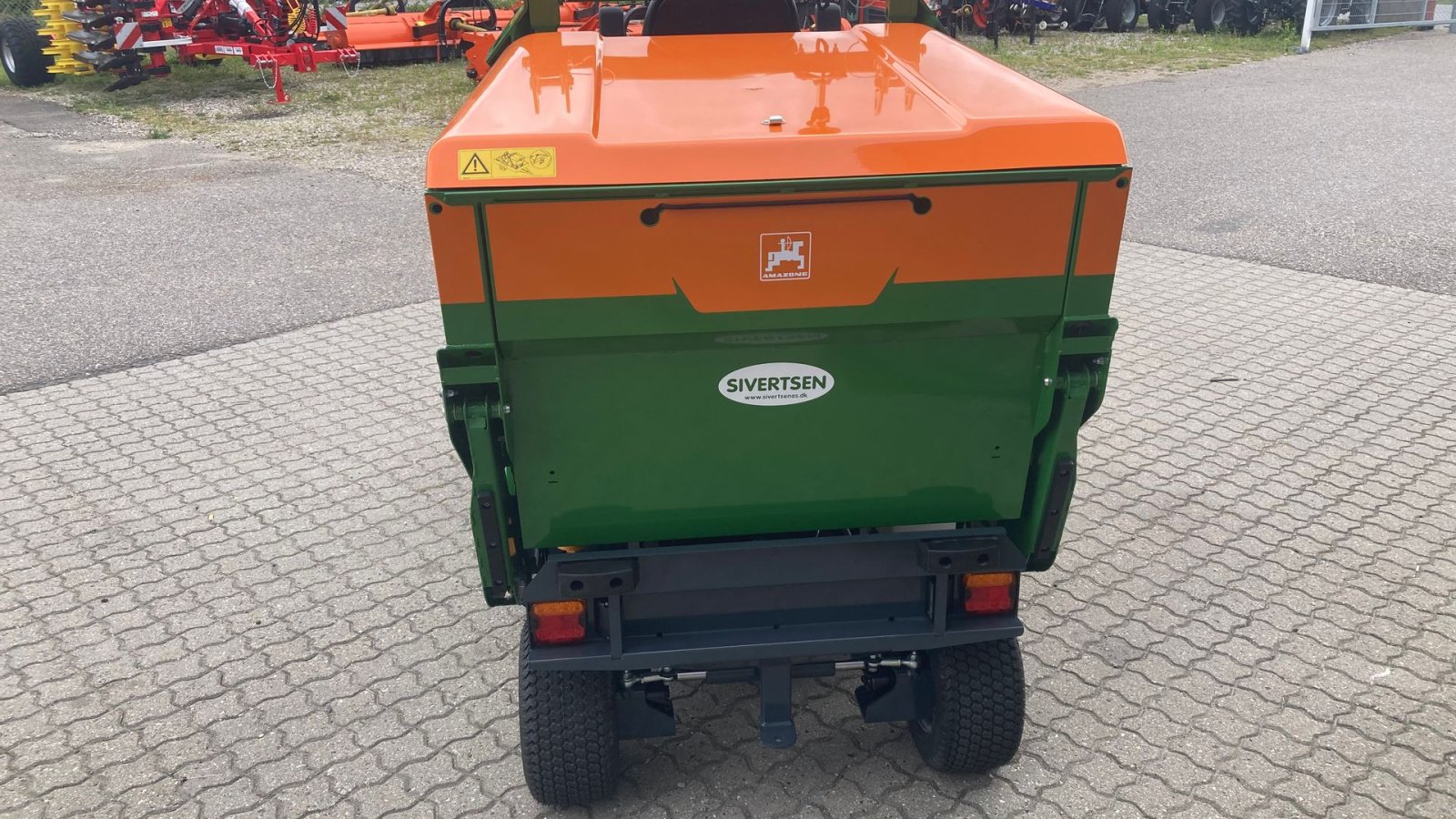 Mulcher от тип Amazone Profihopper 4WDi 1250 Smartline, Gebrauchtmaschine в Roskilde (Снимка 4)