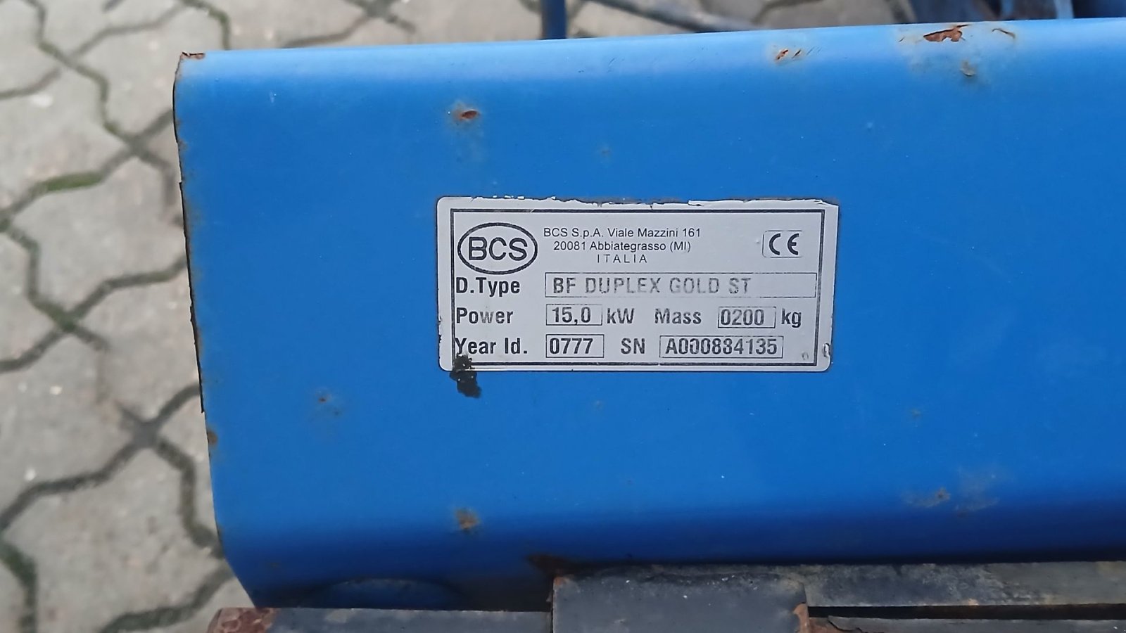 Mulcher tip BCS 8fod fingerklipper Duplex Gold ST, Gebrauchtmaschine in Bredsten (Poză 8)