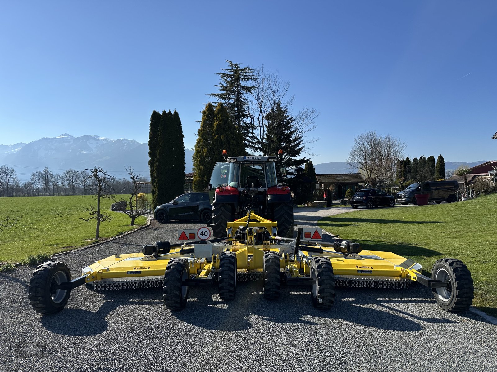 Mulcher del tipo Bednar MZ 6000 mit Mais und Gras Version ! Mulcher Sichelmulcher, Neumaschine In Rankweil (Immagine 11)