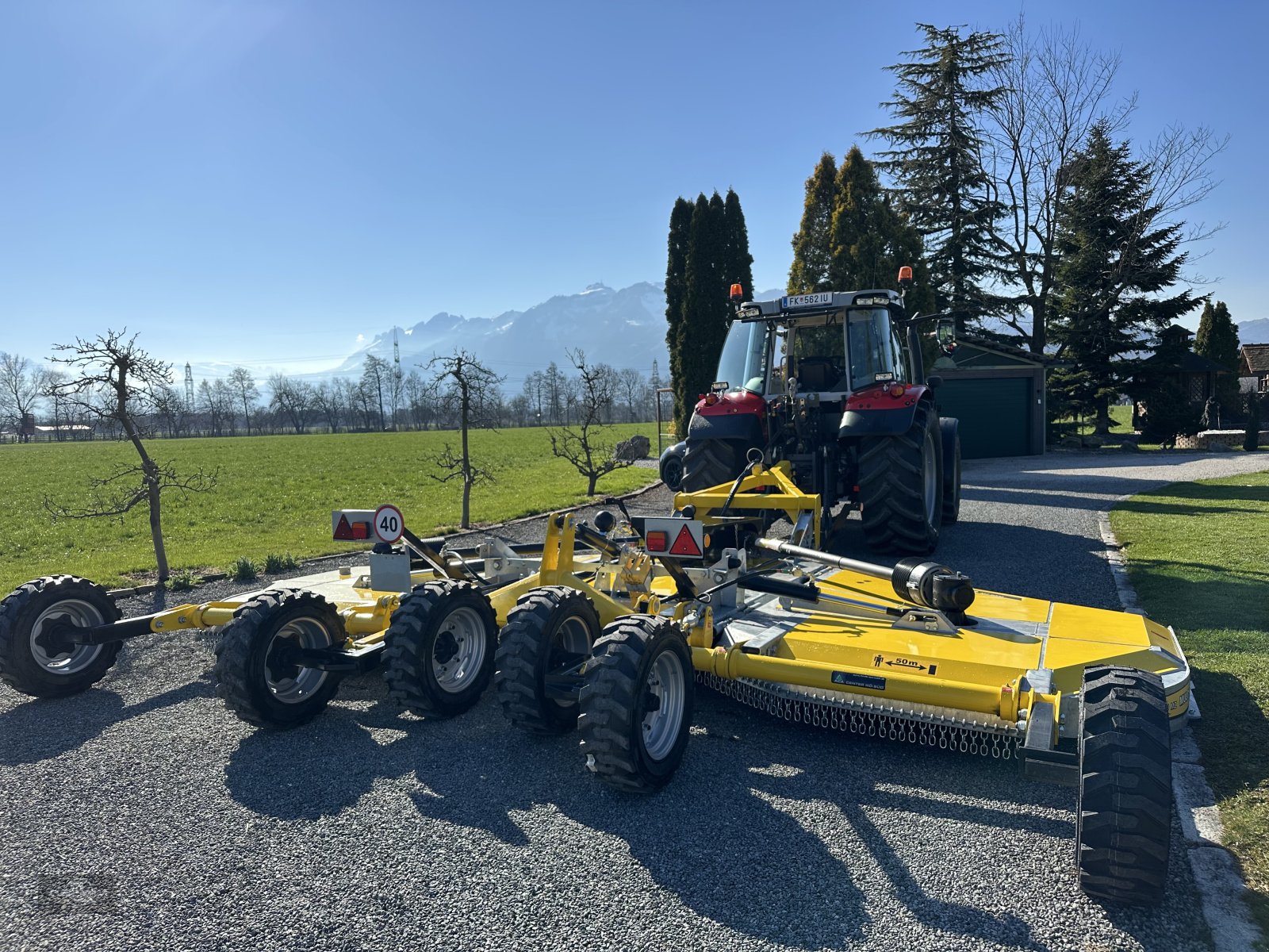 Mulcher del tipo Bednar MZ 6000 mit Mais und Gras Version ! Mulcher Sichelmulcher, Neumaschine In Rankweil (Immagine 12)
