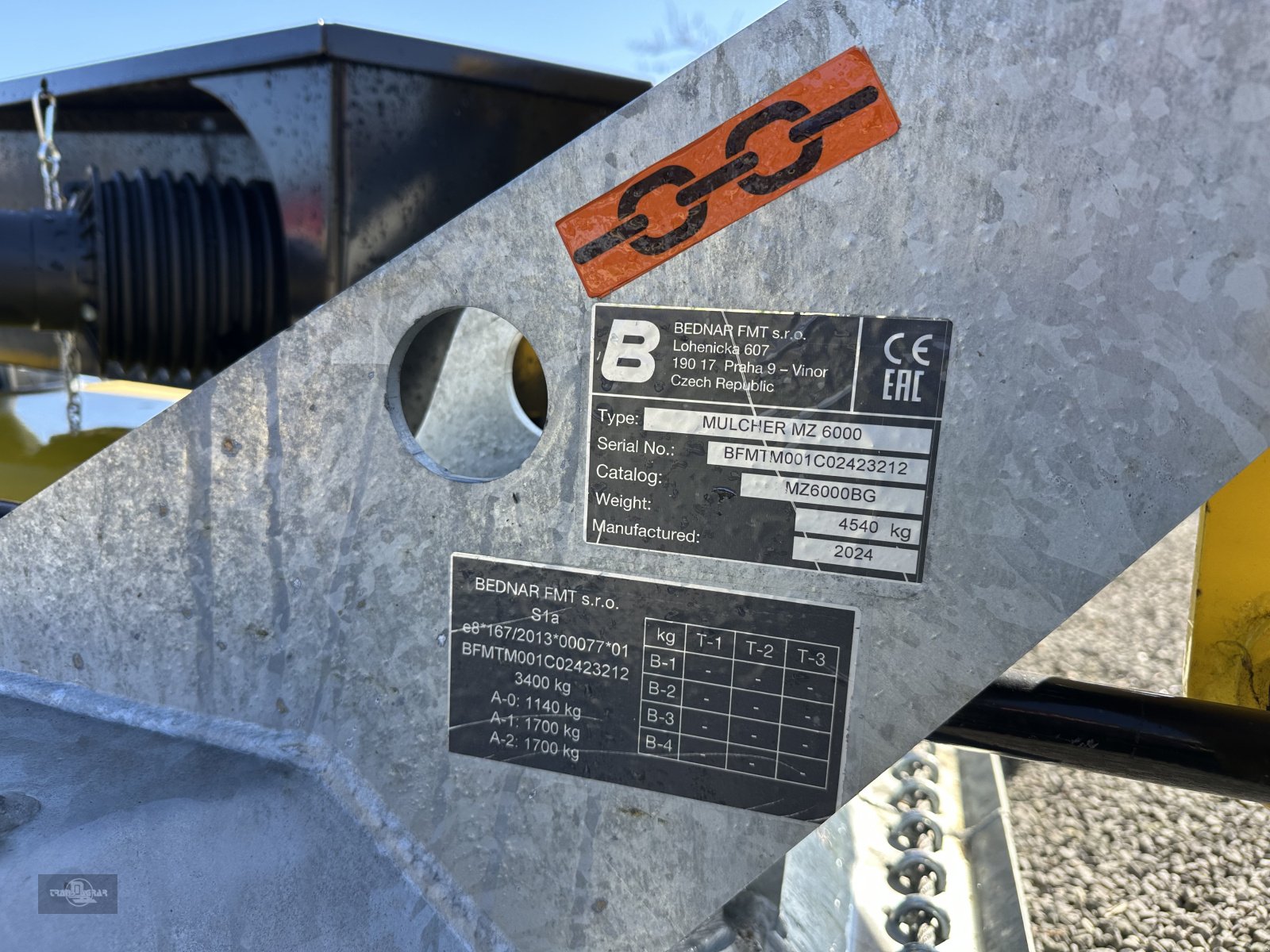 Mulcher del tipo Bednar MZ 6000 mit Mais und Gras Version ! Mulcher Sichelmulcher, Neumaschine In Rankweil (Immagine 15)