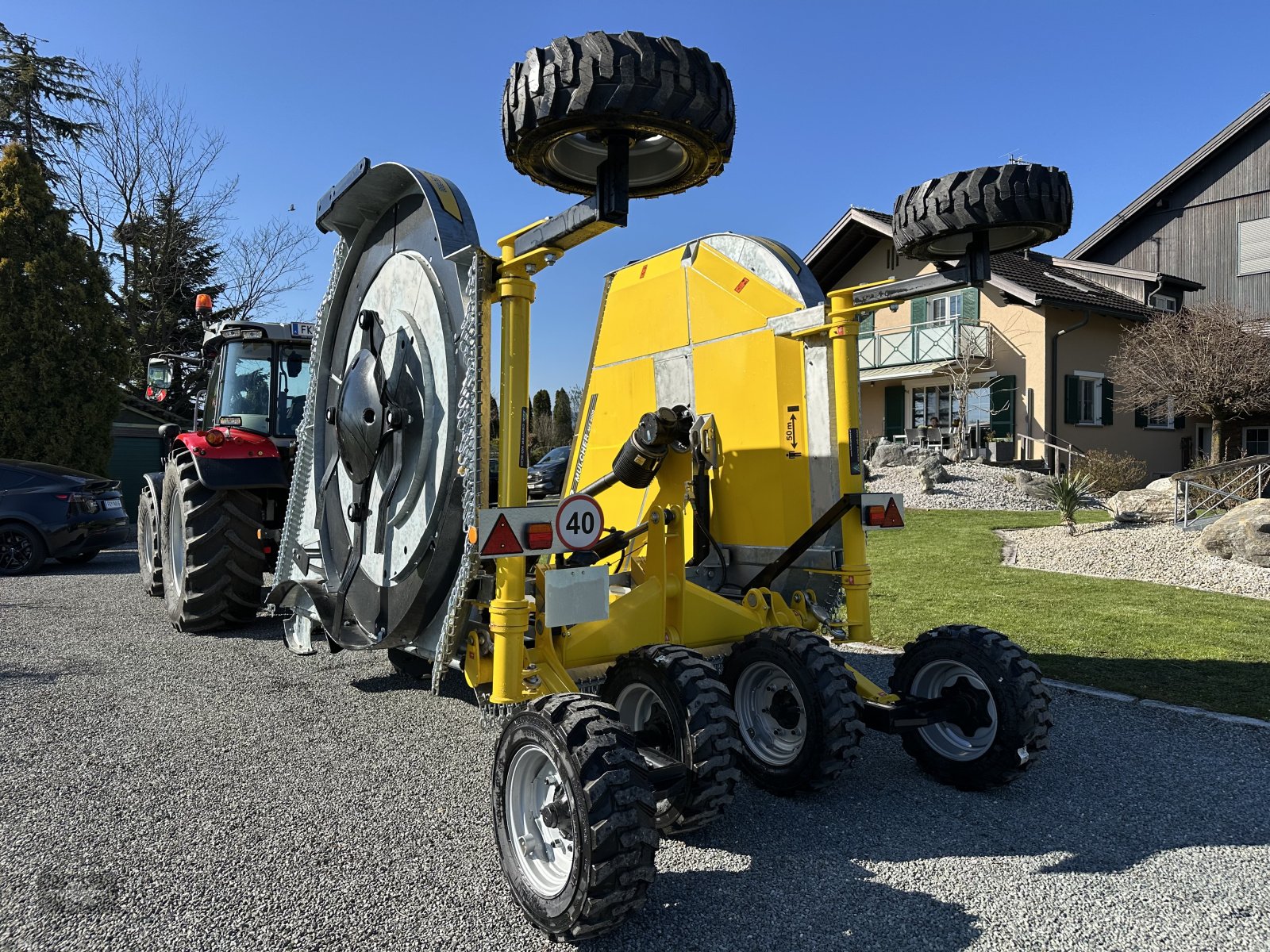 Mulcher del tipo Bednar MZ 6000 mit Mais und Gras Version ! Mulcher Sichelmulcher, Neumaschine In Rankweil (Immagine 22)