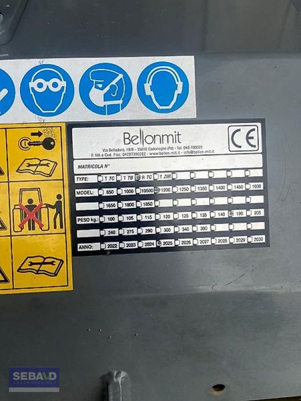 Mulcher typu Bellon Mit Frontmulcher RTC-Z1200 (Branson/Kubota/Iseki), Vorführmaschine v Zweibrücken (Obrázek 7)