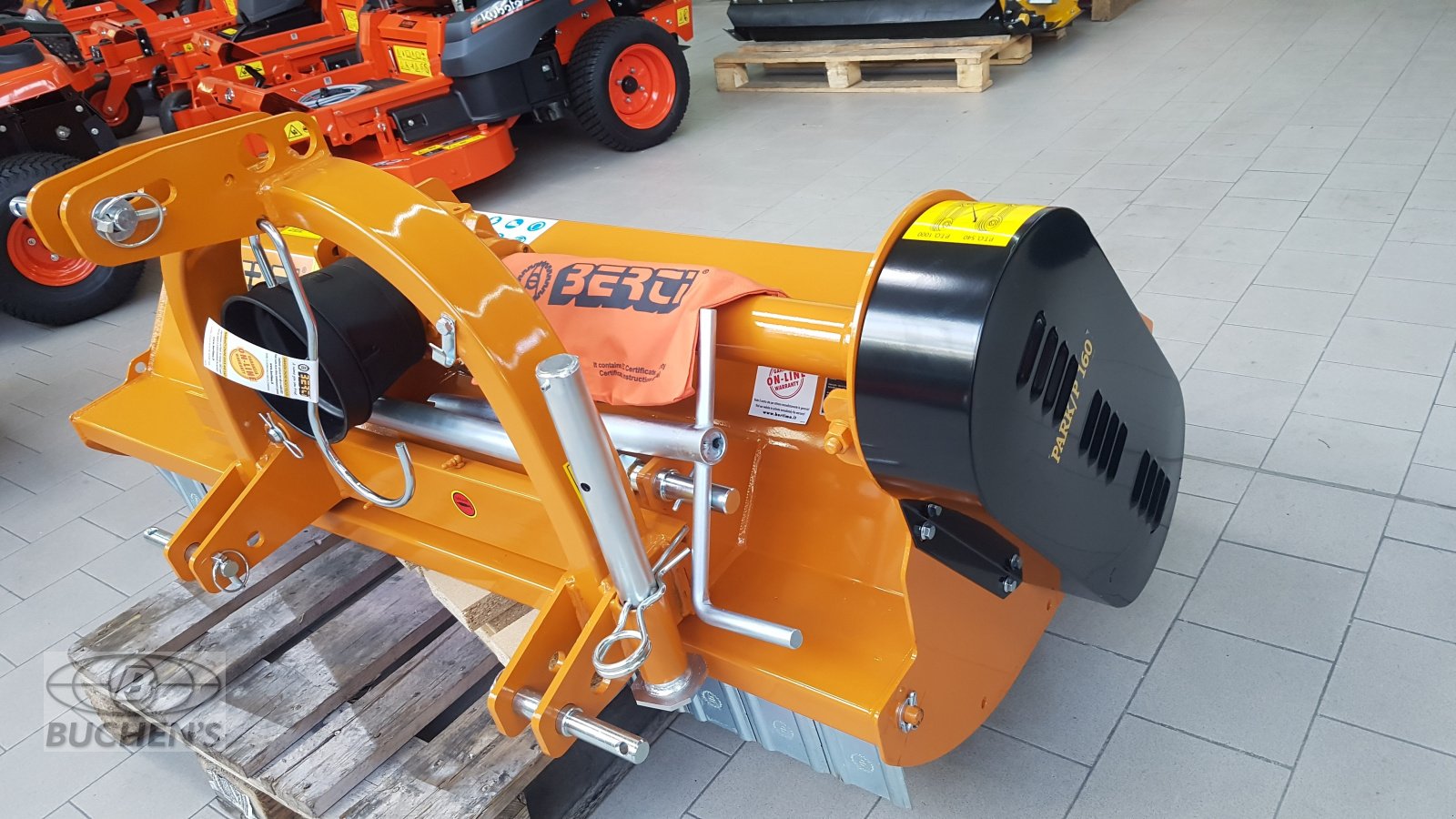 Mulcher typu Berti Park/P160, Neumaschine v Olpe (Obrázek 3)