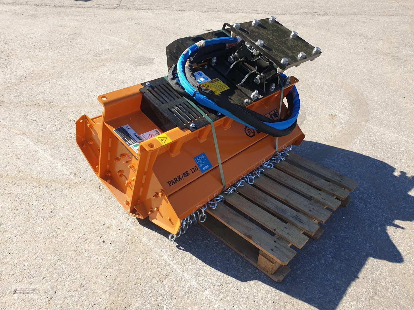 Mulcher des Typs Berti PARK/SB 110, Neumaschine in Deutsch - Goritz (Bild 2)