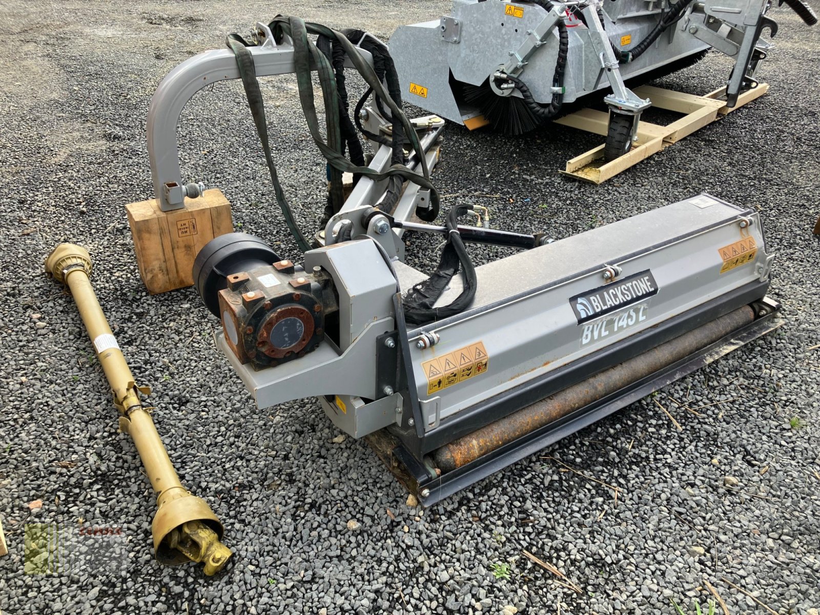 Mulcher des Typs Blackstone BVL 145 L, Gebrauchtmaschine in Altenstadt a.d. Waldnaab (Bild 1)