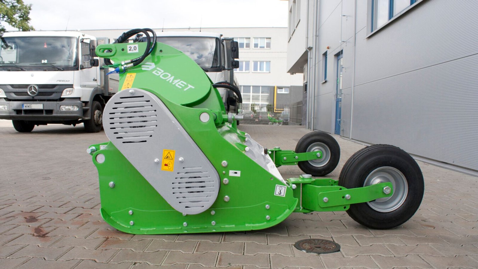Mulcher типа BOMET Indus hydraulisk forskydning, Gebrauchtmaschine в Vinderup (Фотография 8)