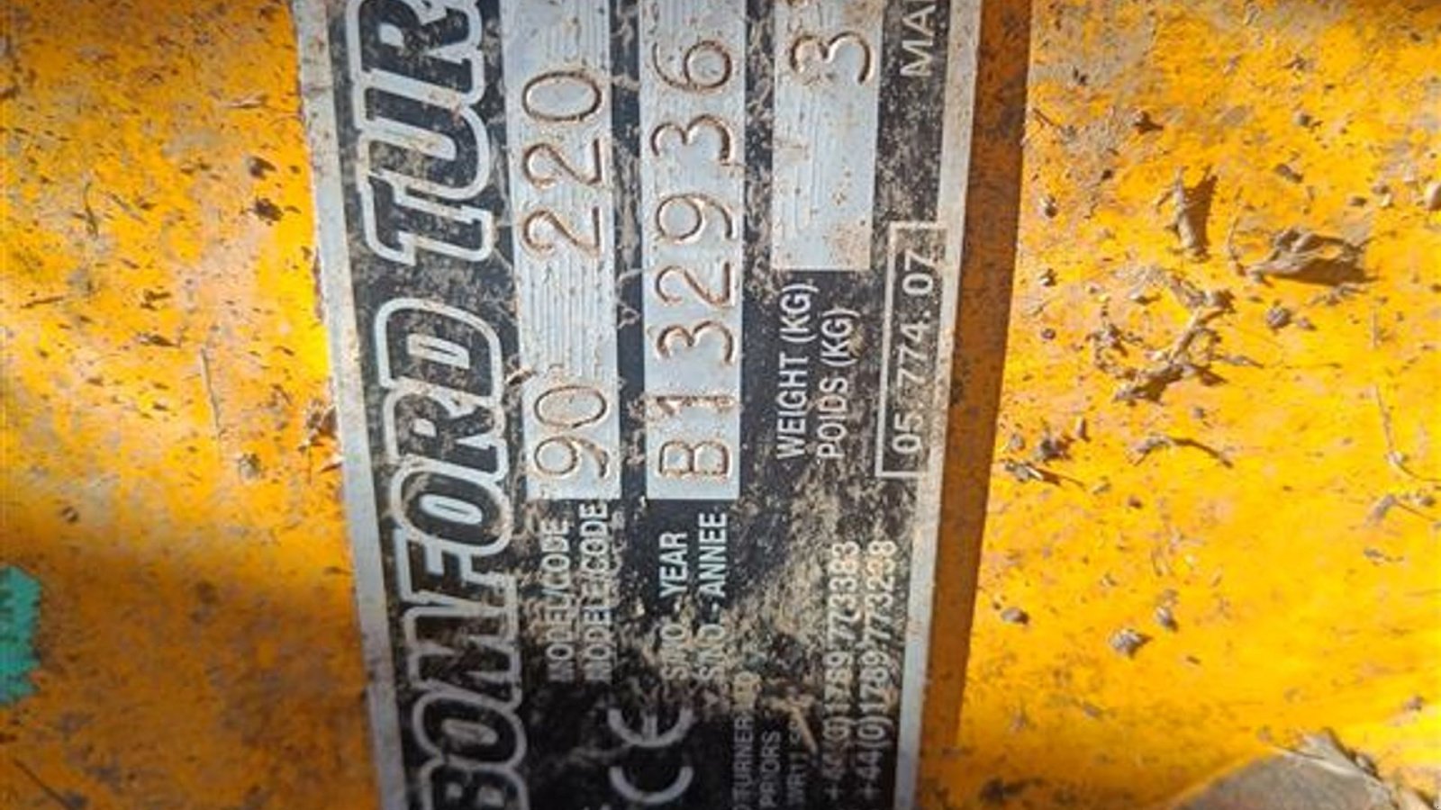 Mulcher типа Bomford Hawk Evo 6.0 med joystik, Gebrauchtmaschine в Egtved (Фотография 11)