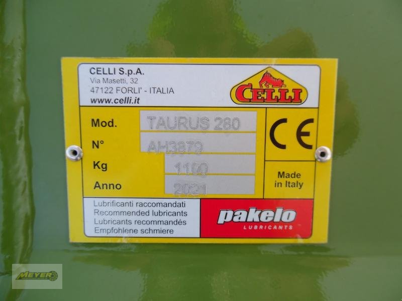 Mulcher des Typs Celli Taurus 280, Neumaschine in Andervenne (Bild 11)