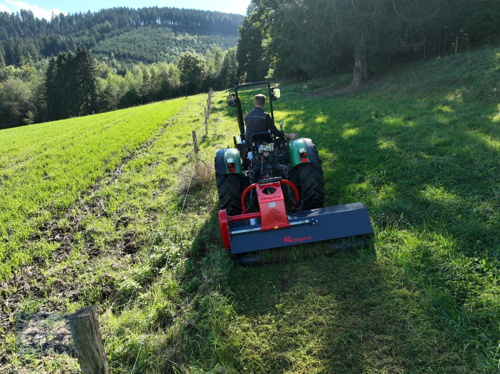 Mulcher Türe ait DRAGONE MTL 180 FARMERS EDITION Mulcher /Schlegelmulcher für Traktor-Aktion-, Neumaschine içinde Schmallenberg (resim 2)