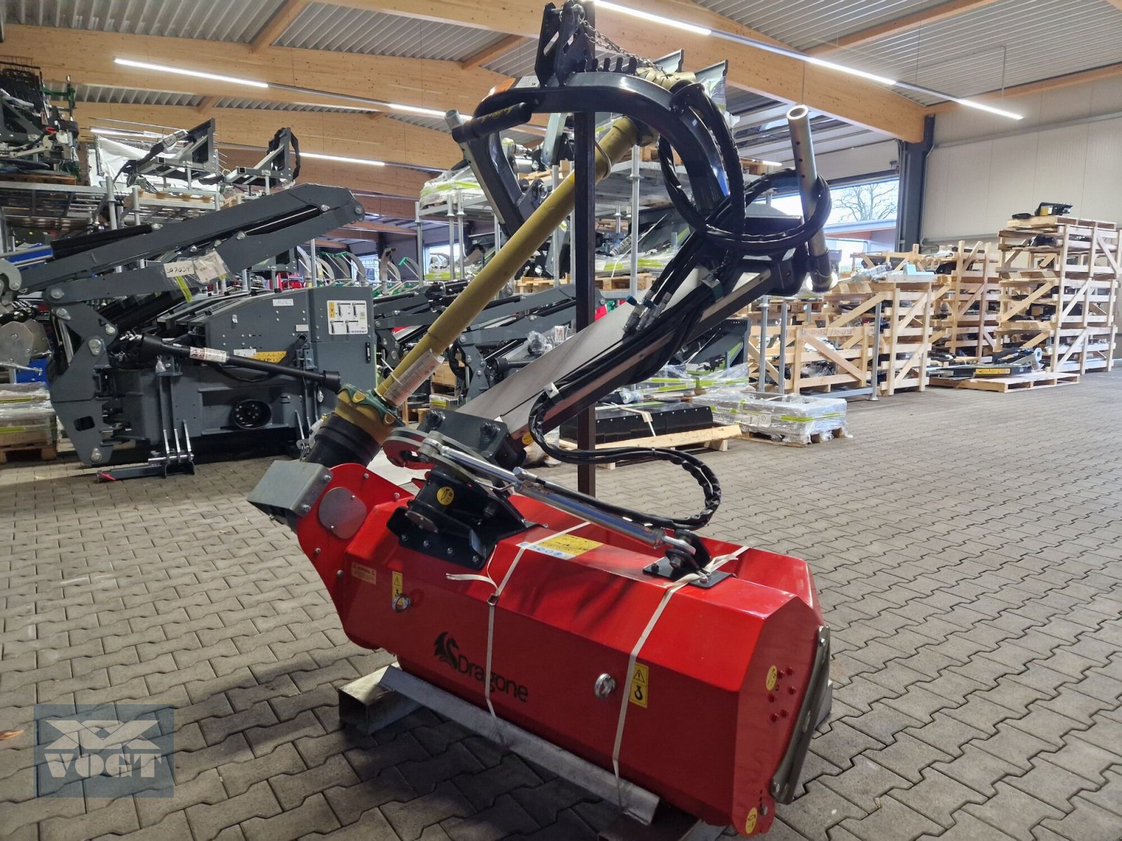 Mulcher van het type DRAGONE ROAD L 130 Seitenmulcher /Böschungsmulcher für Traktor, Gebrauchtmaschine in Schmallenberg (Foto 4)