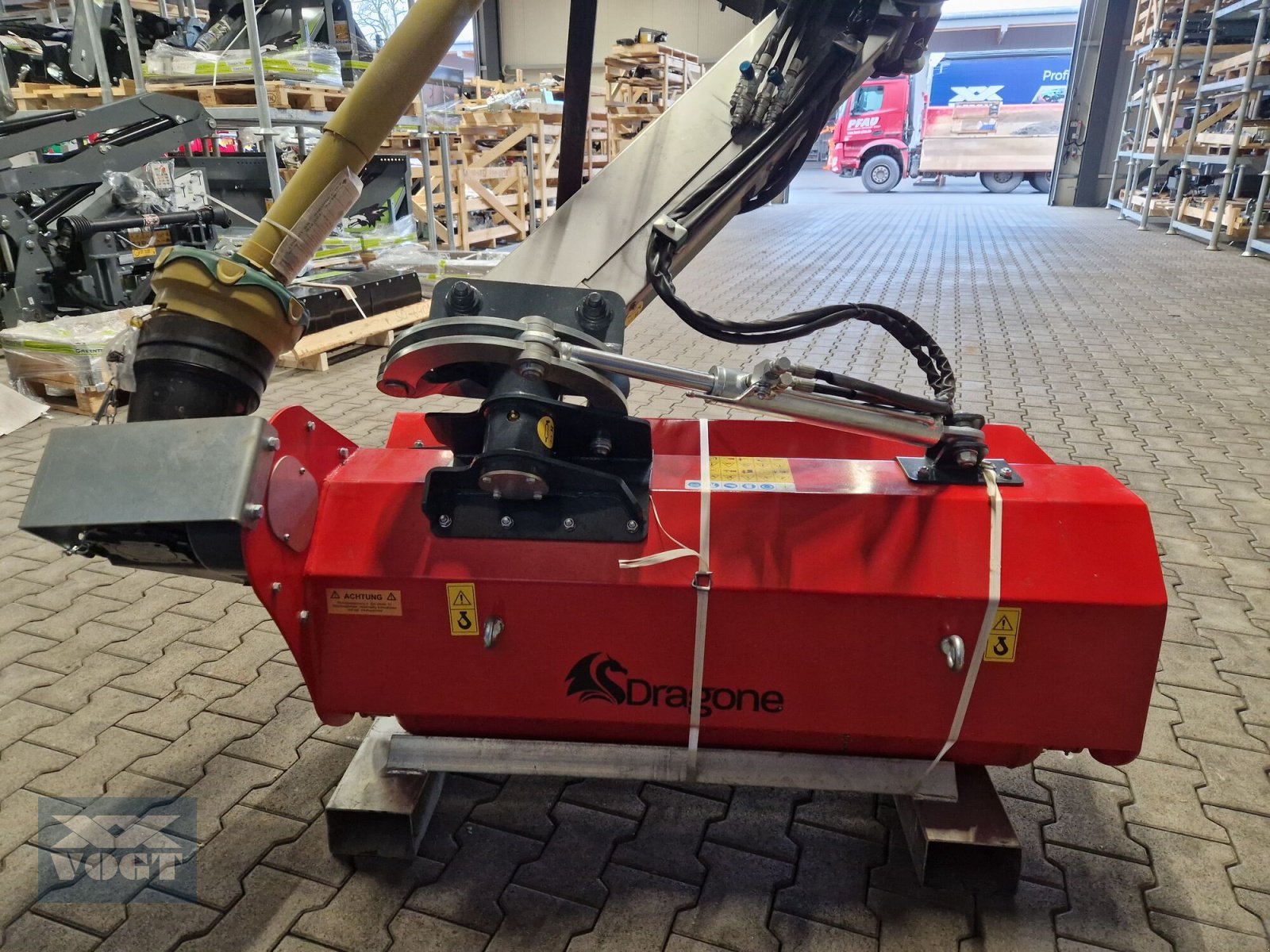 Mulcher van het type DRAGONE ROAD L 130 Seitenmulcher /Böschungsmulcher für Traktor, Gebrauchtmaschine in Schmallenberg (Foto 5)