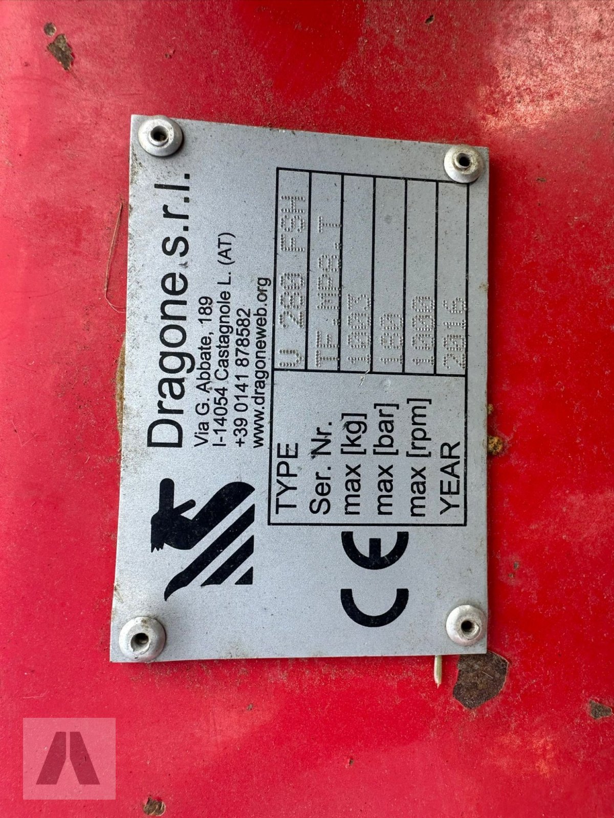 Mulcher des Typs DRAGONE V 280 FSH, Gebrauchtmaschine in Soyen (Bild 3)