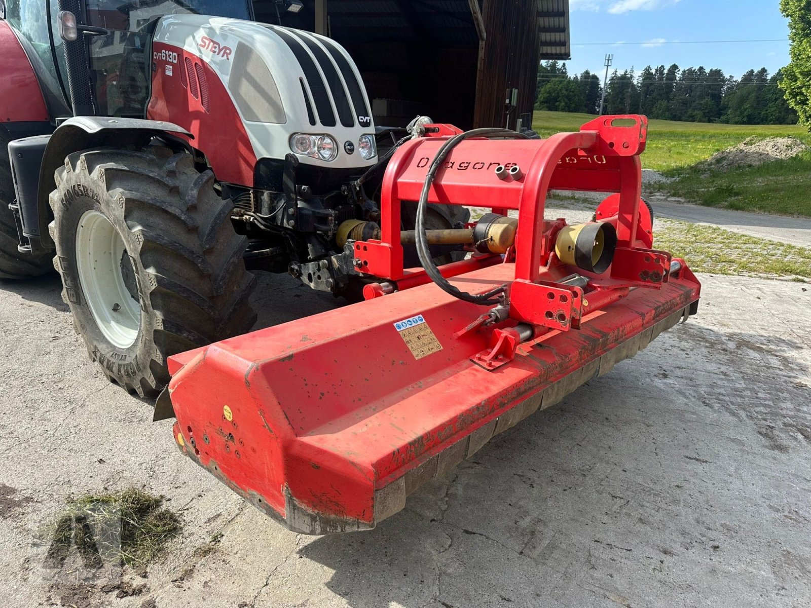 Mulcher des Typs DRAGONE V 280 FSH, Gebrauchtmaschine in Soyen (Bild 4)