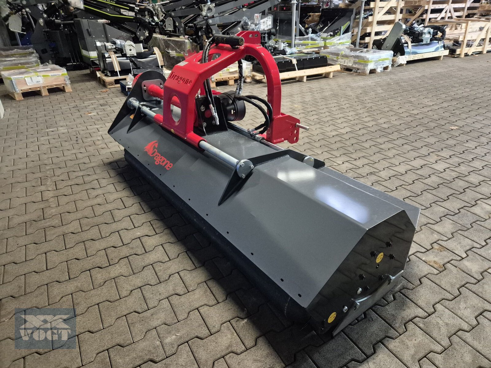 Mulcher del tipo DRAGONE VL 240 FARMERS EDITION Schlegelmulcher für Traktor-Vorführgerät-, Gebrauchtmaschine In Schmallenberg (Immagine 4)