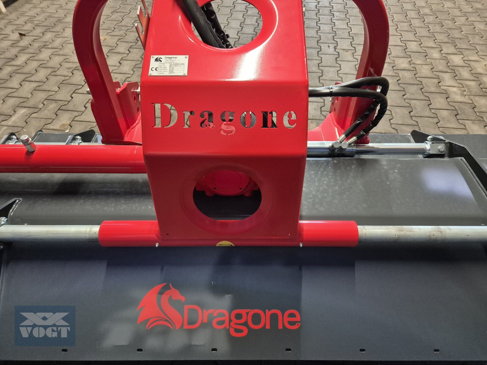 Mulcher del tipo DRAGONE VL 240 FARMERS EDITION Schlegelmulcher für Traktor-Vorführgerät-, Gebrauchtmaschine In Schmallenberg (Immagine 7)