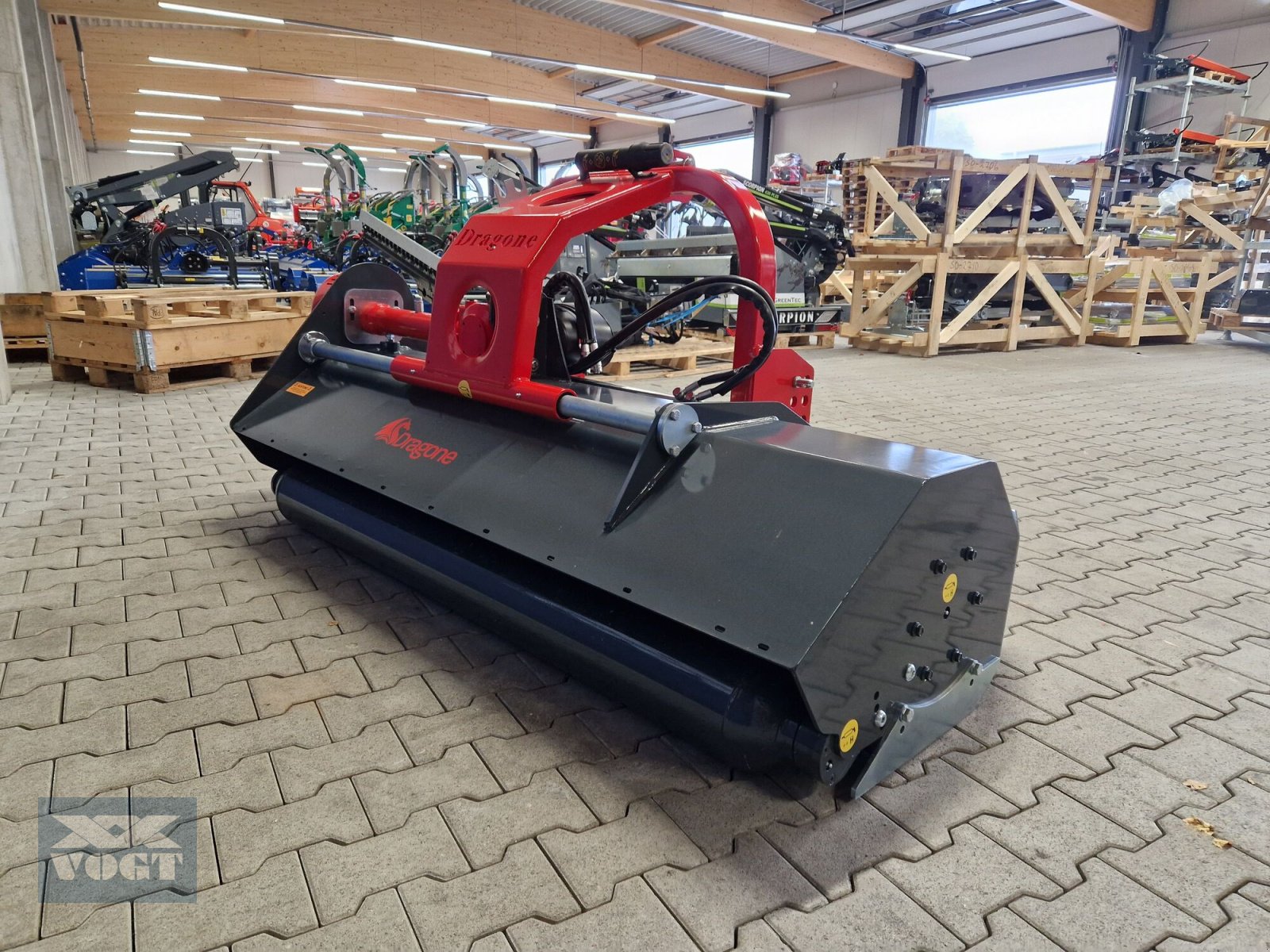 Mulcher Türe ait DRAGONE VL200 FARMERS EDITION Schlegelmulcher /Mulcher für Traktor-Lagergerät, Neumaschine içinde Schmallenberg (resim 3)