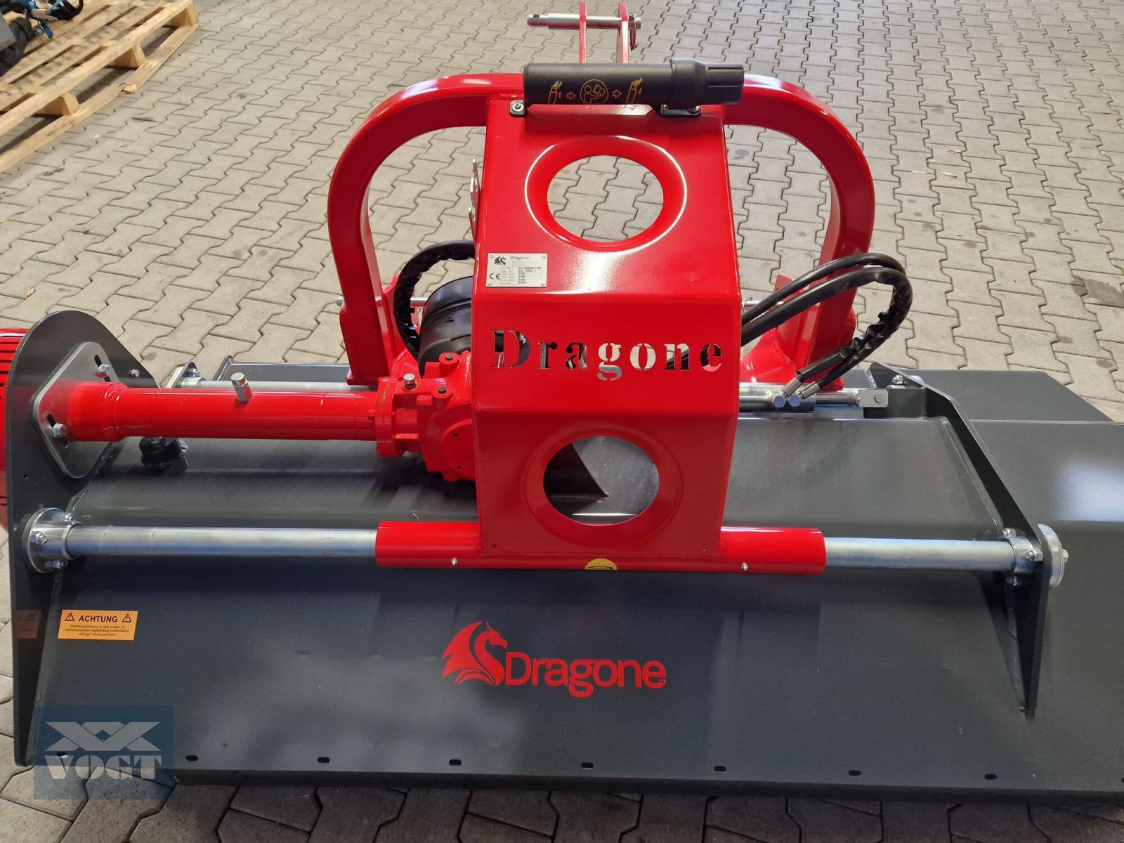 Mulcher Türe ait DRAGONE VL200 FARMERS EDITION Schlegelmulcher /Mulcher für Traktor-Lagergerät, Neumaschine içinde Schmallenberg (resim 7)