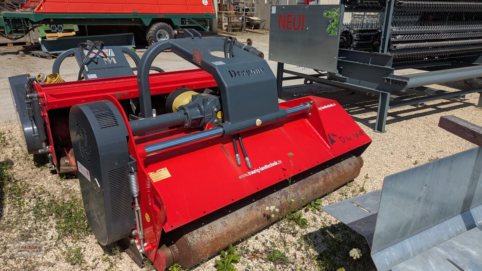 Mulcher of the type DRAGONE VP 200, Gebrauchtmaschine in Mainburg/Wambach (Picture 1)