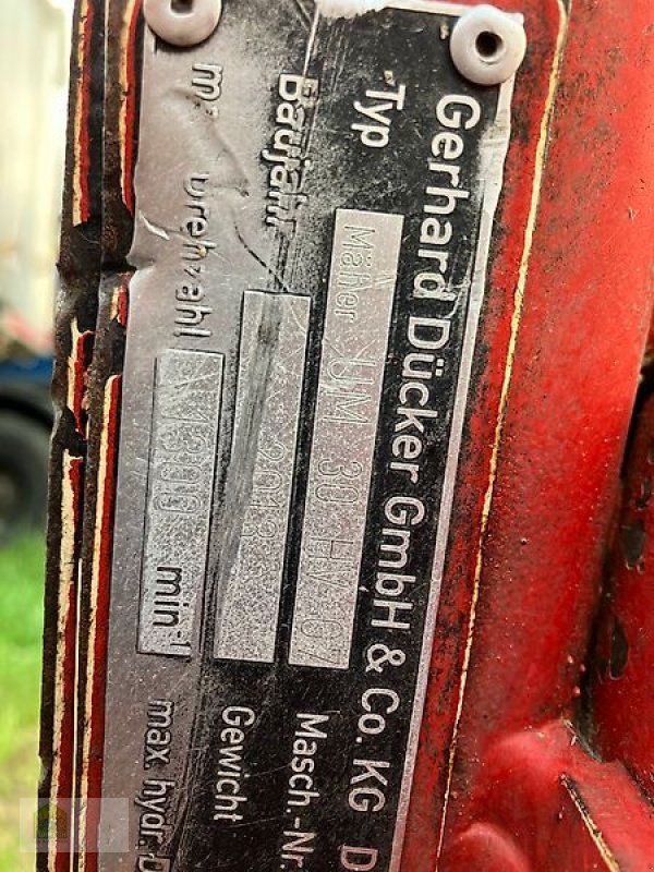 Mulcher от тип Dücker UM 30 HV 07, Gebrauchtmaschine в Salsitz (Снимка 8)